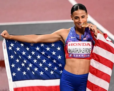 Sydney McLaughlin-Levrone posts speediest female 400m in 40 years to claim gold